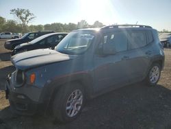 Jeep salvage cars for sale: 2017 Jeep Renegade Latitude