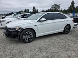 Salvage cars for sale from Copart Graham, WA: 2019 Volkswagen Jetta SEL