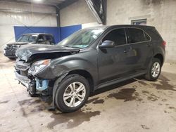 Salvage cars for sale from Copart Chalfont, PA: 2017 Chevrolet Equinox LS