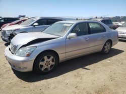 Salvage cars for sale from Copart San Martin, CA: 2005 Lexus LS 430