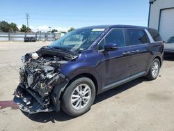 Salvage cars for sale at Nampa, ID auction: 2022 KIA Carnival LX