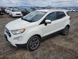 Salvage cars for sale at Helena, MT auction: 2021 Ford Ecosport Titanium