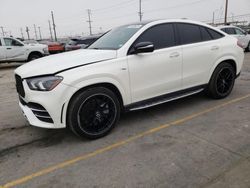 Salvage cars for sale at Los Angeles, CA auction: 2021 Mercedes-Benz GLE Coupe AMG 53 4matic