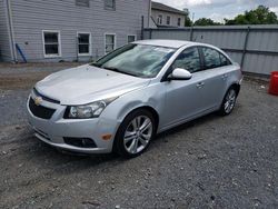Salvage cars for sale at York Haven, PA auction: 2014 Chevrolet Cruze LTZ