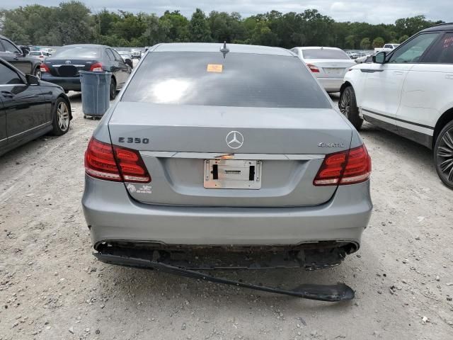 2014 Mercedes-Benz E 350 4matic