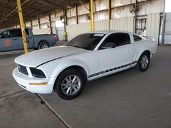 Salvage cars for sale at Phoenix, AZ auction: 2005 Ford Mustang