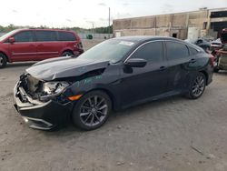 Salvage cars for sale at auction: 2019 Honda Civic EX