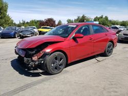 Salvage cars for sale at Woodburn, OR auction: 2022 Hyundai Elantra SEL