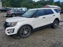 Ford salvage cars for sale: 2017 Ford Explorer Sport