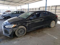 Salvage cars for sale at Anthony, TX auction: 2017 Hyundai Elantra SE