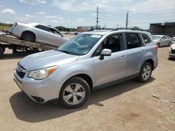 Salvage cars for sale at Colorado Springs, CO auction: 2015 Subaru Forester 2.5I Limited