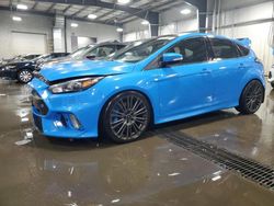 Ford salvage cars for sale: 2016 Ford Focus RS