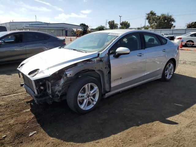 2018 Ford Fusion SE Hybrid