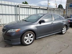 Toyota Camry salvage cars for sale: 2007 Toyota Camry LE