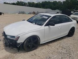 Salvage cars for sale at New Braunfels, TX auction: 2014 Audi S4 Premium Plus