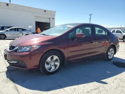 Salvage cars for sale at Farr West, UT auction: 2014 Honda Civic LX