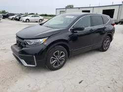 Salvage cars for sale at Kansas City, KS auction: 2021 Honda CR-V EXL