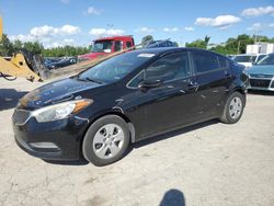 KIA Forte salvage cars for sale: 2016 KIA Forte LX