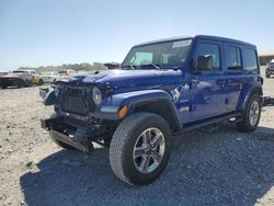 Jeep salvage cars for sale: 2020 Jeep Wrangler Unlimited Sahara