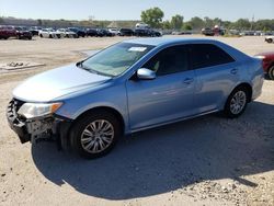 Salvage cars for sale at Kansas City, KS auction: 2012 Toyota Camry Base