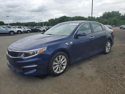 Salvage cars for sale from Copart East Granby, CT: 2017 KIA Optima LX