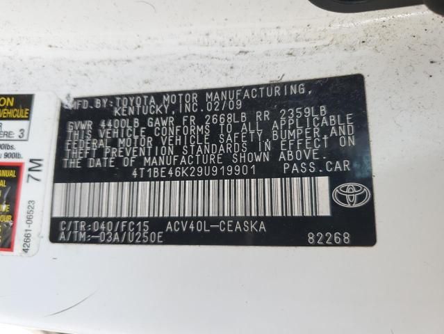 2009 Toyota Camry Base