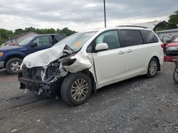 Salvage cars for sale at York Haven, PA auction: 2017 Toyota Sienna XLE