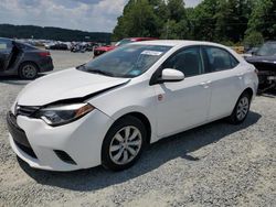 2016 Toyota Corolla L en venta en Concord, NC