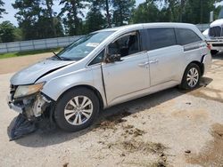 Salvage cars for sale from Copart Longview, TX: 2014 Honda Odyssey EXL