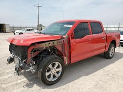 Salvage cars for sale at Andrews, TX auction: 2021 Ford F150 Supercrew