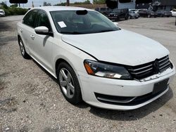 Salvage cars for sale from Copart Dyer, IN: 2015 Volkswagen Passat SE