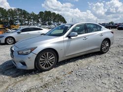 Infiniti Q50 Luxe Vehiculos salvage en venta: 2018 Infiniti Q50 Luxe