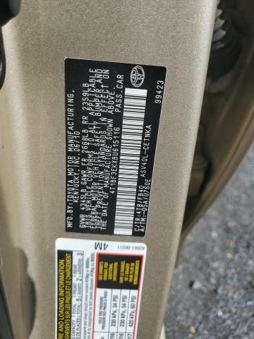 2011 Toyota Camry Base