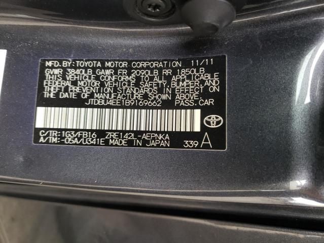 2011 Toyota Corolla Base