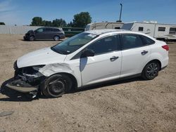 Salvage cars for sale from Copart Portland, MI: 2015 Ford Focus S