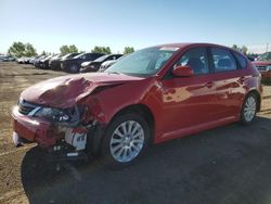 Salvage cars for sale at Rocky View County, AB auction: 2008 Subaru Impreza 2.5I