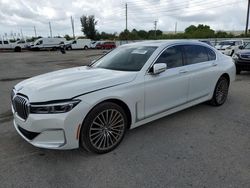 2022 BMW 740 I en venta en Miami, FL