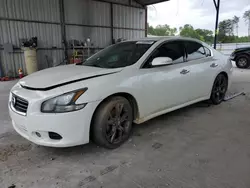 Salvage cars for sale at Cartersville, GA auction: 2014 Nissan Maxima S