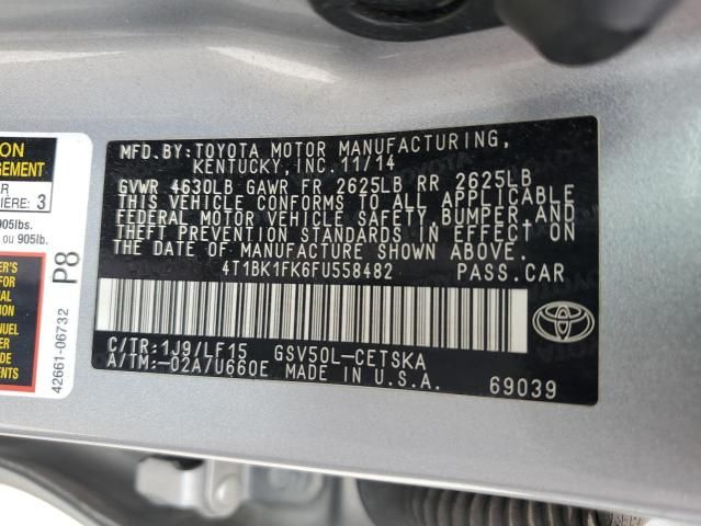 2015 Toyota Camry XSE