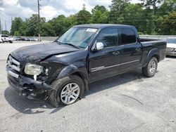 Toyota Vehiculos salvage en venta: 2006 Toyota Tundra Double Cab SR5