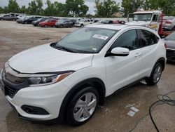 Salvage cars for sale at Bridgeton, MO auction: 2019 Honda HR-V EX