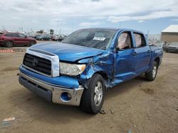 Salvage trucks for sale at Brighton, CO auction: 2008 Toyota Tundra Crewmax