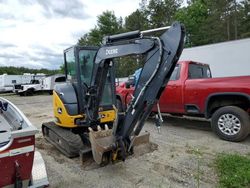 Salvage trucks for sale at Lyman, ME auction: 2023 John Deere 35G