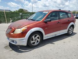 Pontiac salvage cars for sale: 2007 Pontiac Vibe