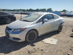 Honda Civic lx salvage cars for sale: 2012 Honda Civic LX