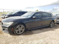 Salvage cars for sale from Copart Houston, TX: 2016 BMW 740 I