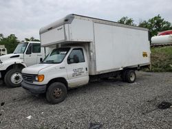 Vehiculos salvage en venta de Copart West Mifflin, PA: 2005 Ford Econoline E350 Super Duty Cutaway Van