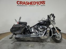 Salvage motorcycles for sale at Dallas, TX auction: 2016 Harley-Davidson Flstc Heritage Softail Classic