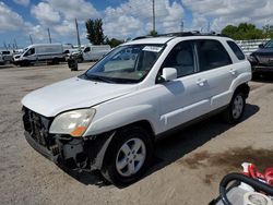 KIA Sportage lx salvage cars for sale: 2009 KIA Sportage LX