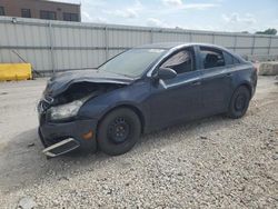 Salvage cars for sale at Kansas City, KS auction: 2015 Chevrolet Cruze LS